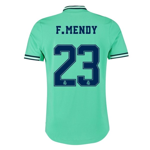 Camiseta Real Madrid NO.23 F.Mendy 3ª Kit 2019 2020 Verde